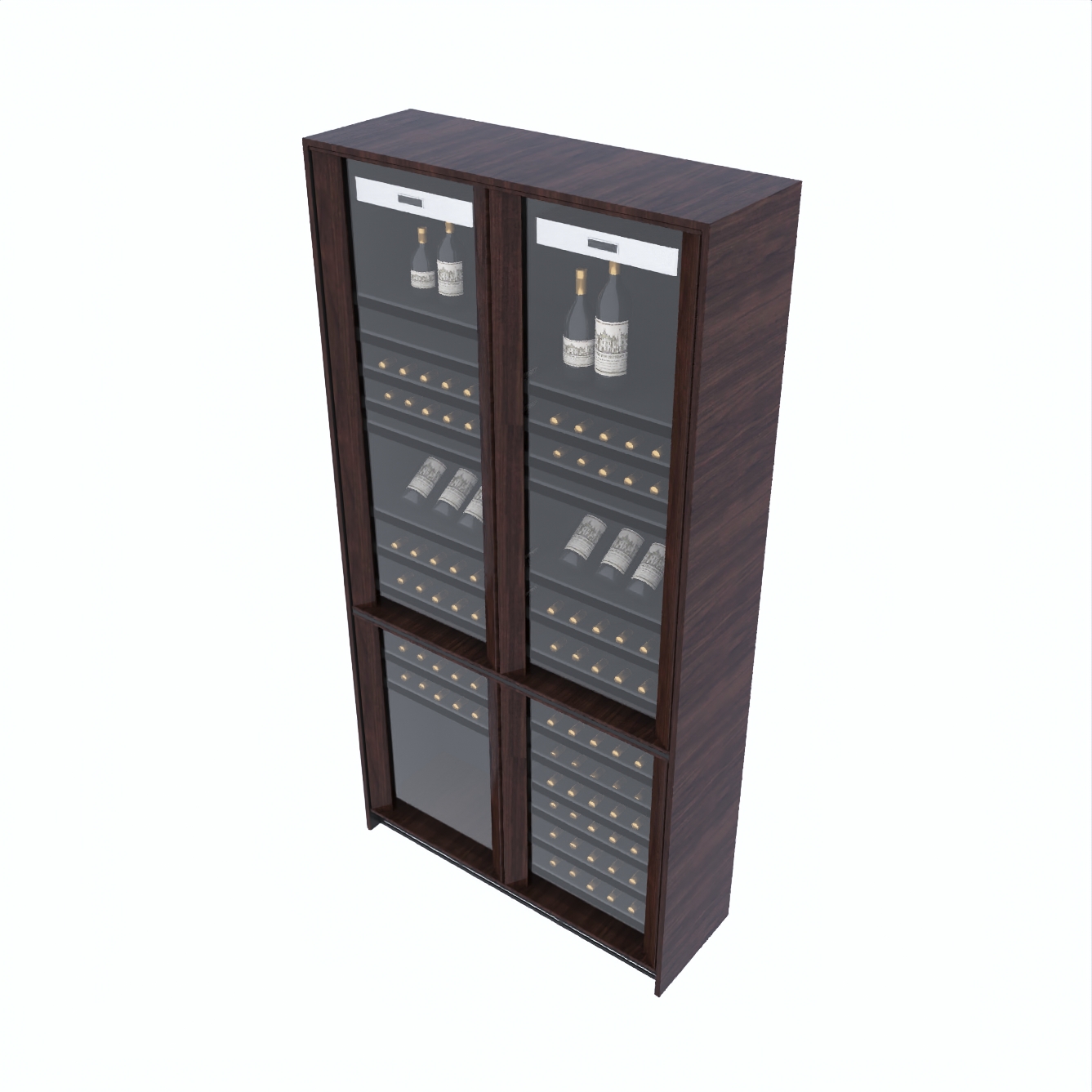 9935. Download Free 3D Wine Cabinet Model by Trong Nguyen