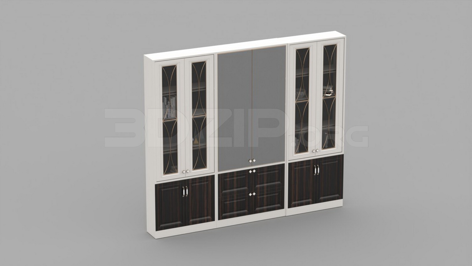 998. Download Free Bookcase Model By Pham Dung