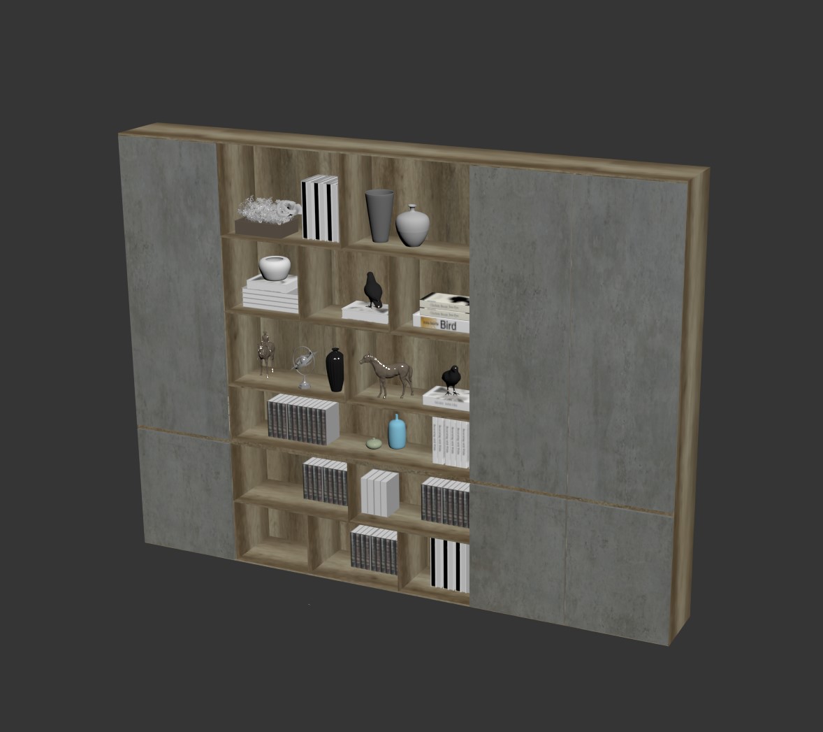 9995. Download Free Book Cabinets Model by Nguyen Huu Cong