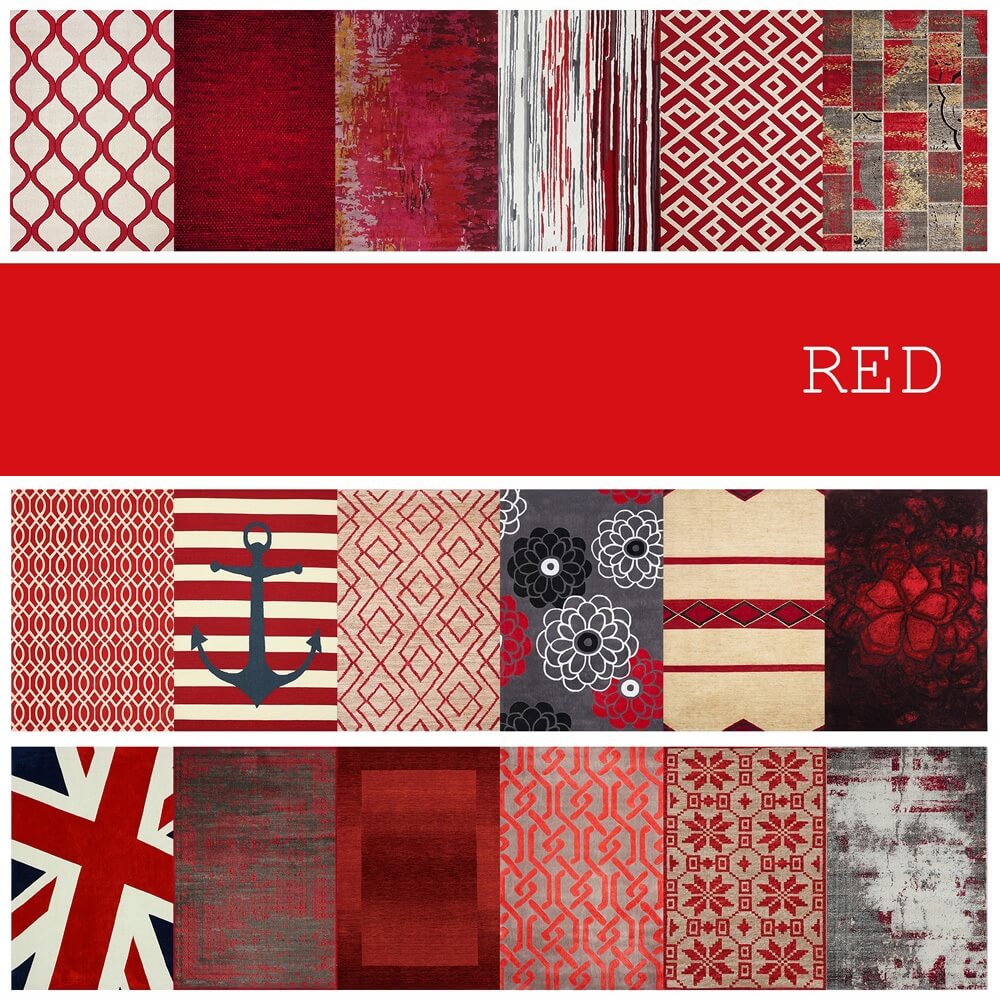 Collection of Red Rugs 1 Textures 3dsMax Free Download