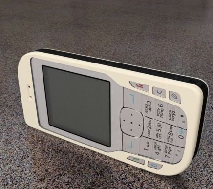Free 3D Model Nokia 6670 Mobilephone