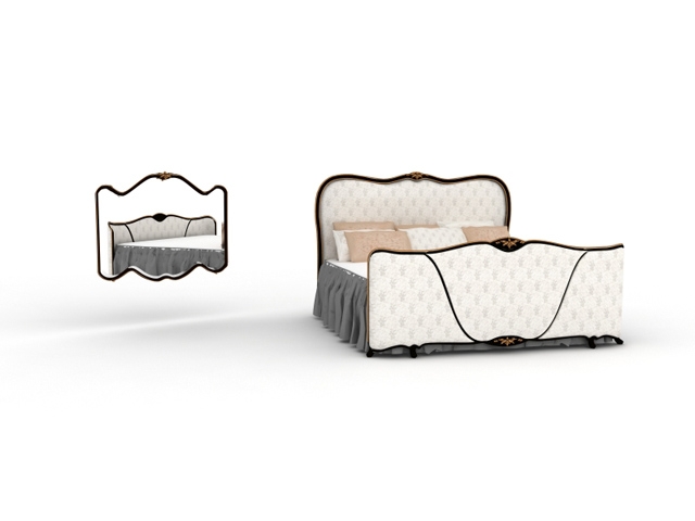 Free 3D Models Angelo Cappellini Classic Bed