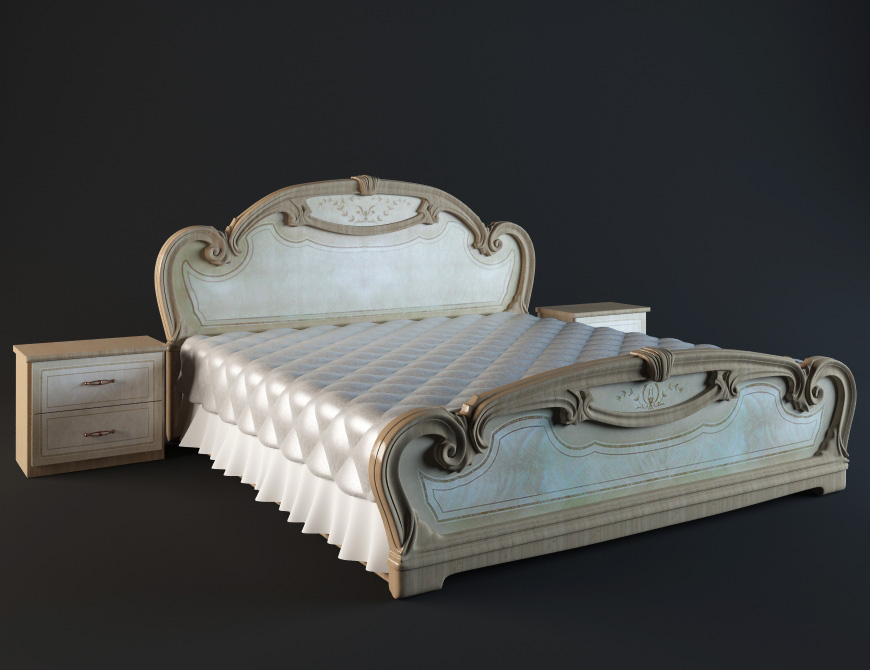 Free 3D Models Bed Cls233