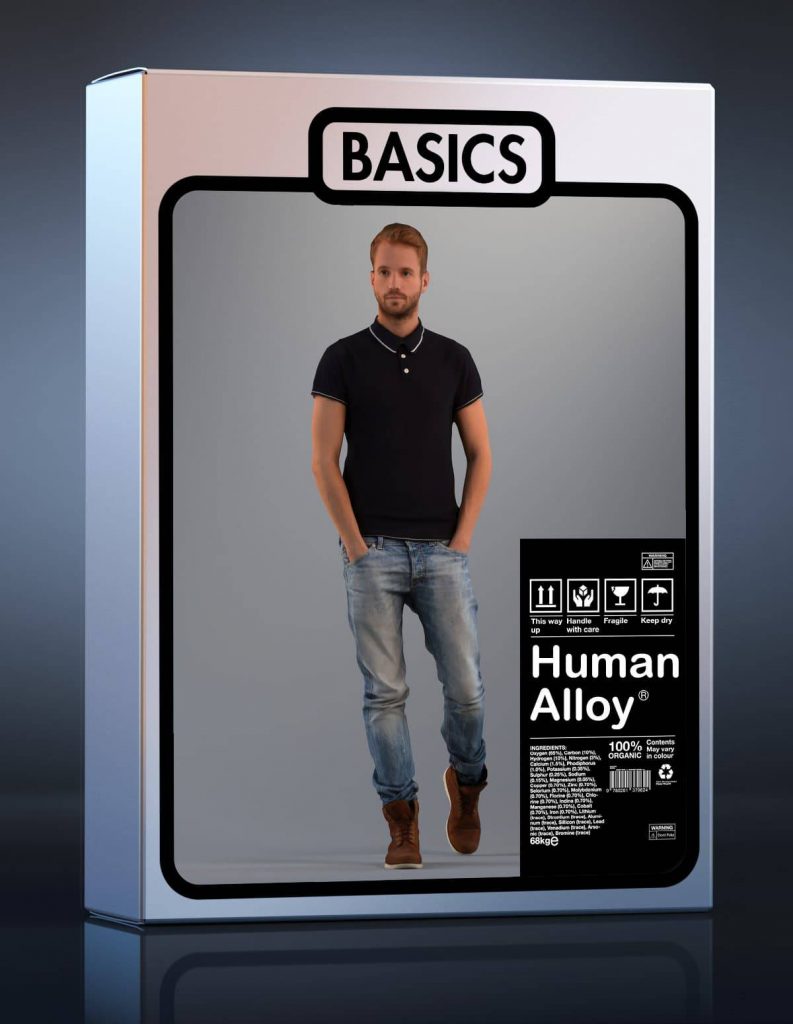 Free 3d Model Human Alloy Basic Models