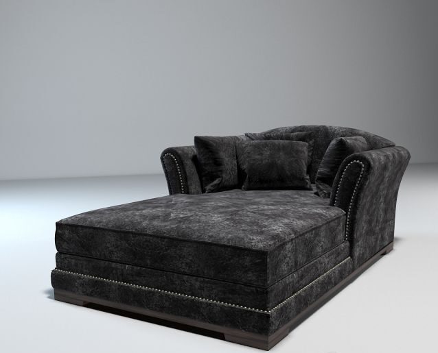 Free 3D Models GuillermoT Double Chaise Longue Sofa Bed