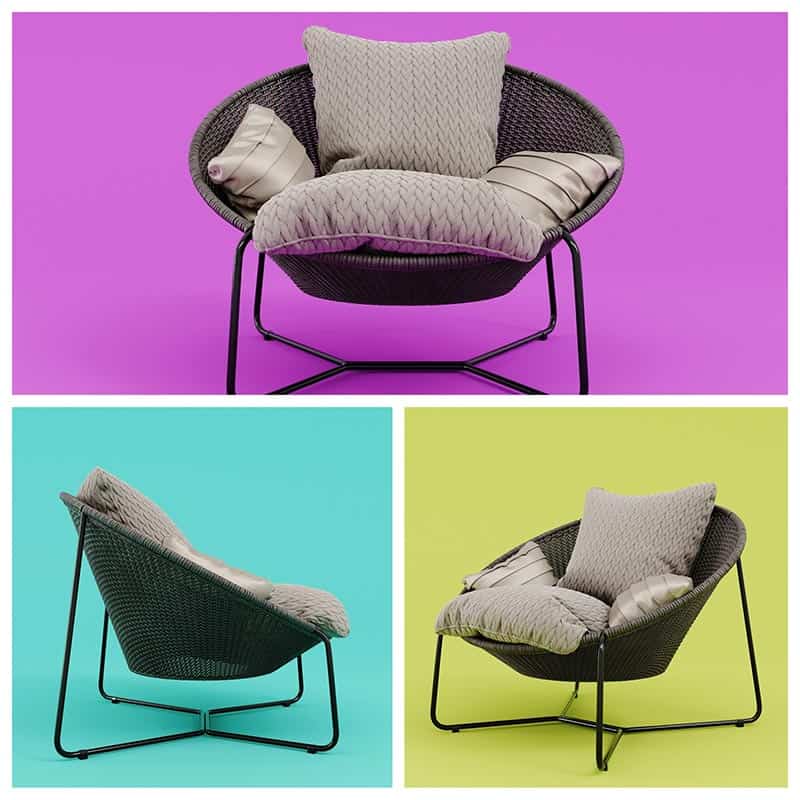 Free 3D Model Morocco Armchair From Laci Lacko