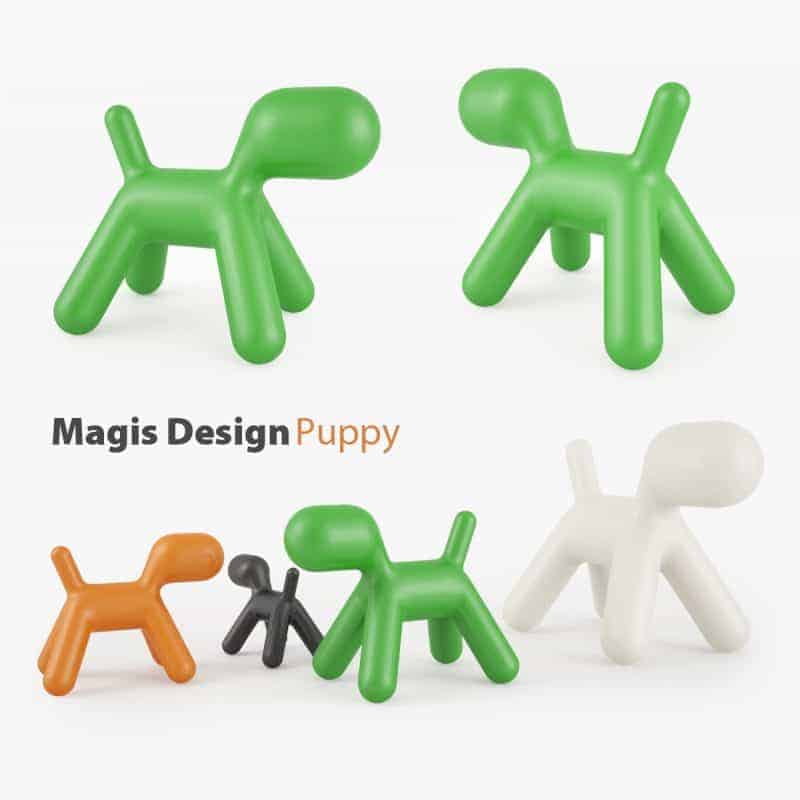 Magis Puppy Childrens Chair Free 3D Model