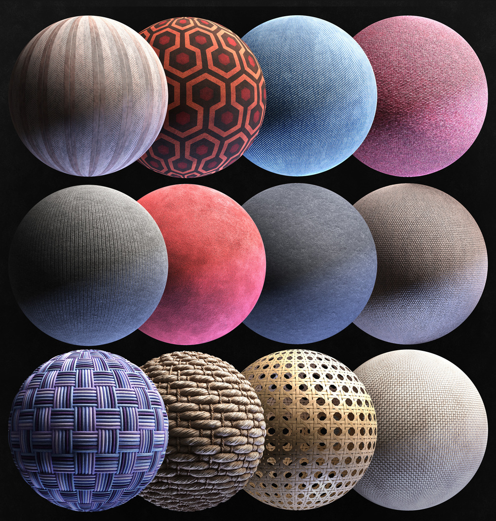 Material Pack Fabric – 01 from Julio Sillet 3D Art